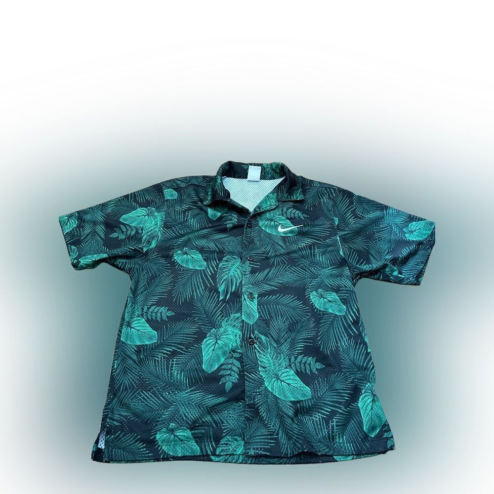 Rare Nike Dri-Fit Hawaiian Shirt NWOT